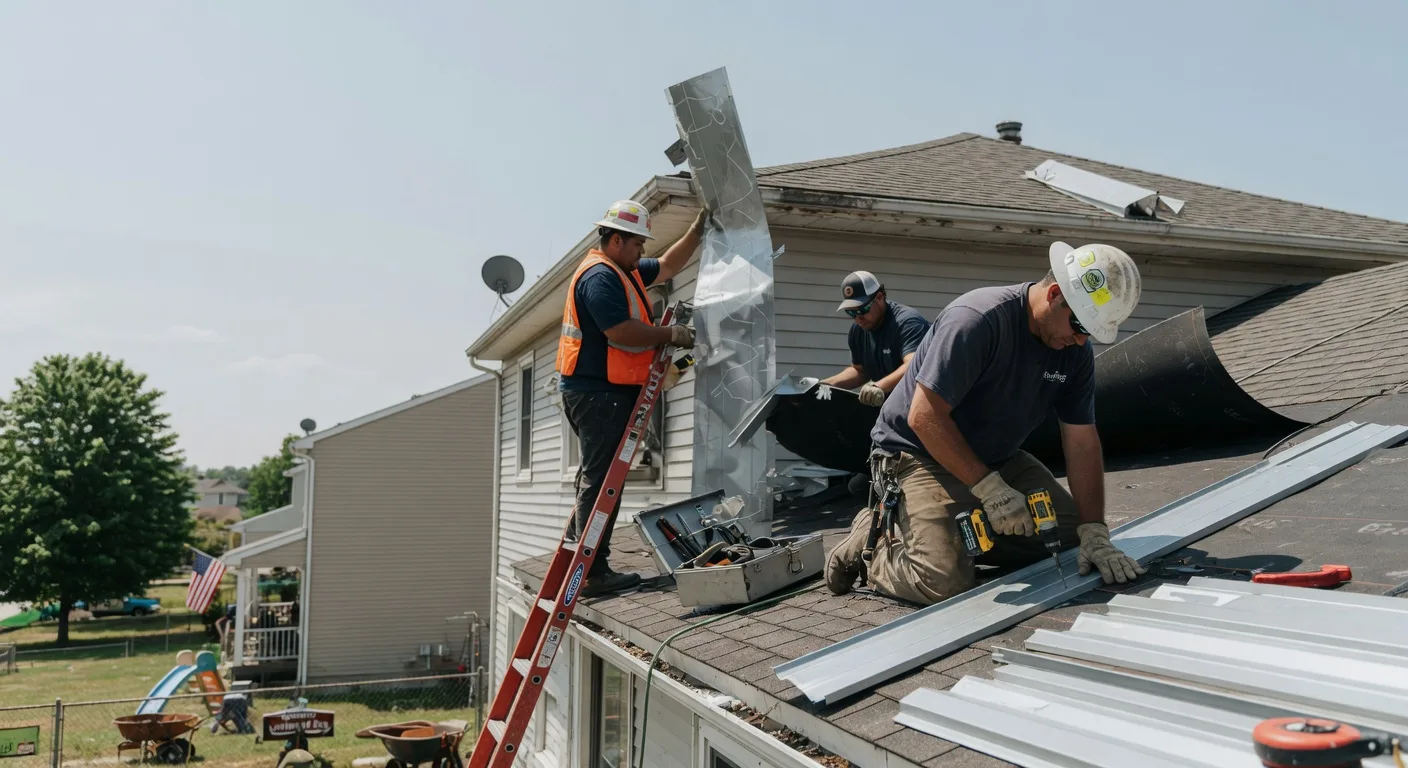 Metal Roof Repair in Isle Au Haut, ME